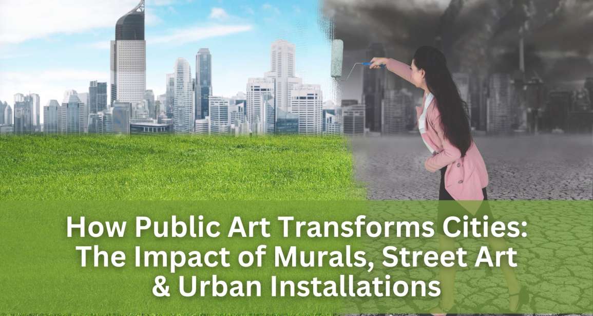 How Public Art Transforms Cities: The Impact of Murals, Street Art And Urban Installations