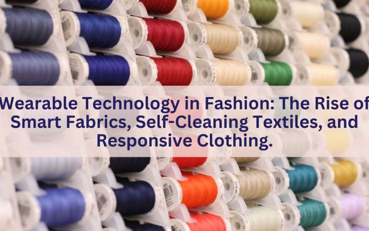 Wearable Technology in Fashion: The Rise of Smart Fabrics, Self-Cleaning Textiles, and Responsive Clothing