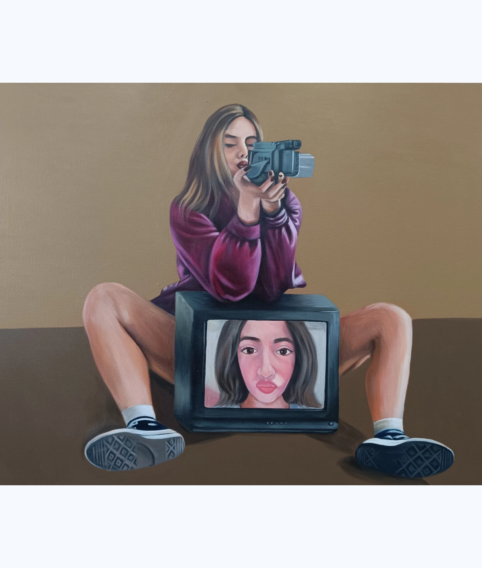 Anaiya Kohli-Captured Twice.jpg on sale 2200 with frame_