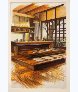 Ayana Bardhan- Golden Tranquility