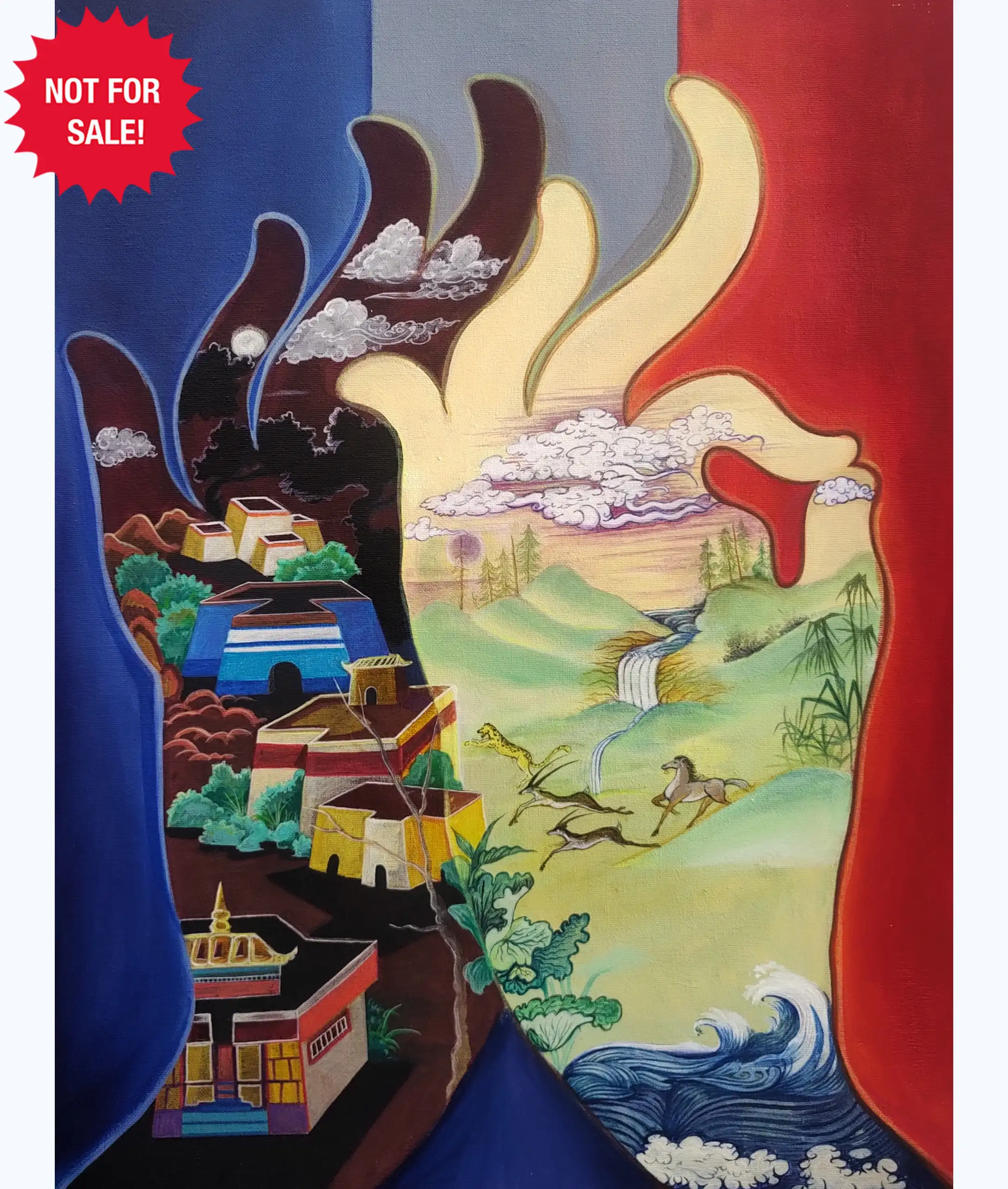 Pema-The Palm of Presence - not for sale Pema-The Palm of Presence