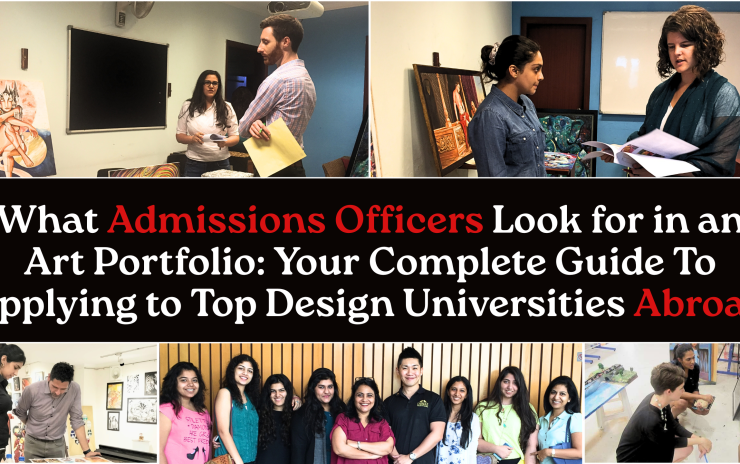 What Admissions Officers Look for in an Art Portfolio: A Complete Guide for Students Applying to Top Design Universities Abroad